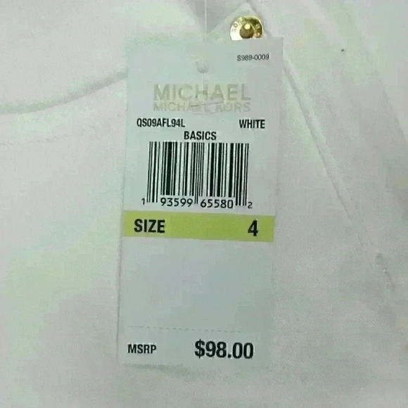 NWT $98 MICHAEL Michael Kors Women’s 4 High Waist Jeans - Picture 2 of 8